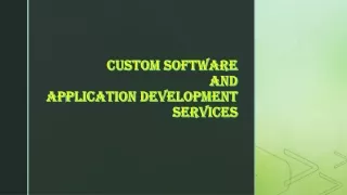 Custom Software