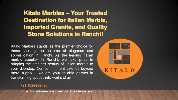 k italo marbles your trusted destination