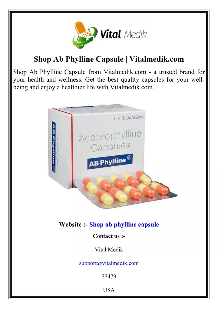 shop ab phylline capsule vitalmedik com