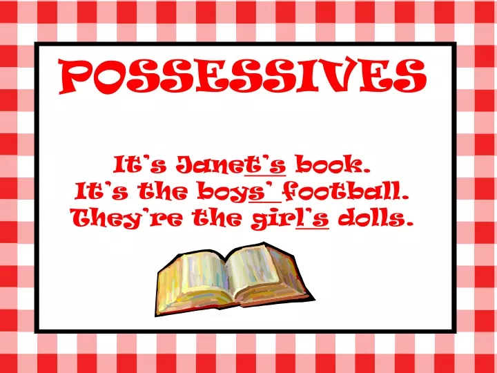 possessives it s jane t s book