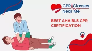 Best AHA BLS CPR Certification