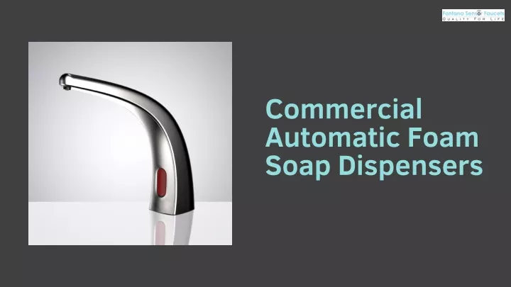 commercial automatic foam soap dispensers