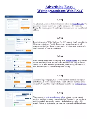 Advertising Essay - Writingconsultant.Web.Fc2.C