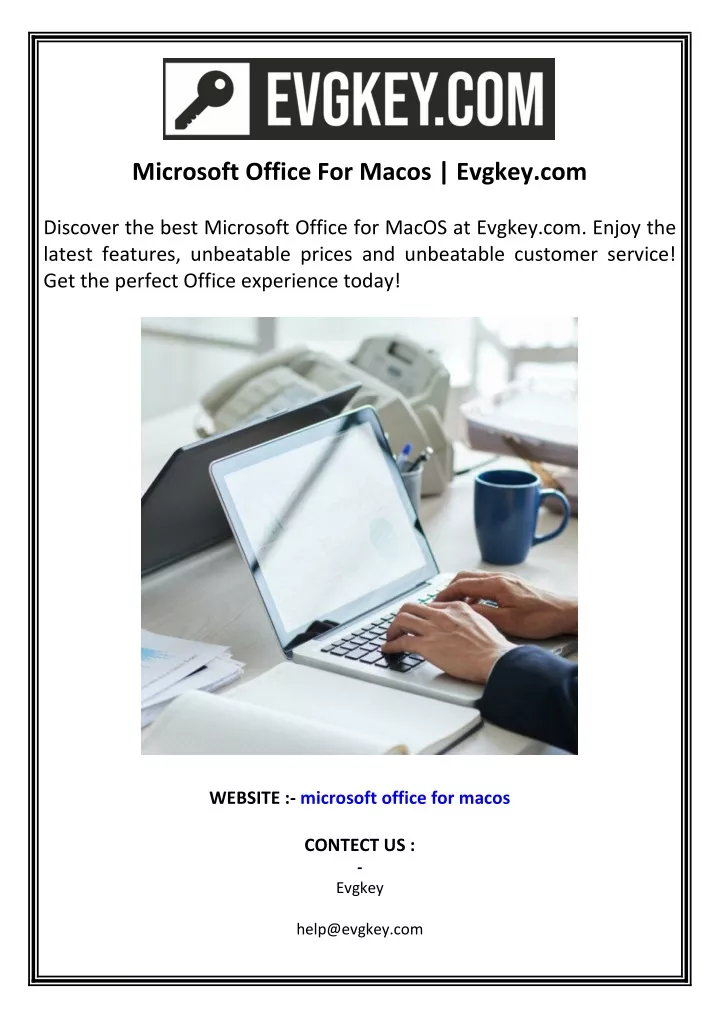 microsoft office for macos evgkey com