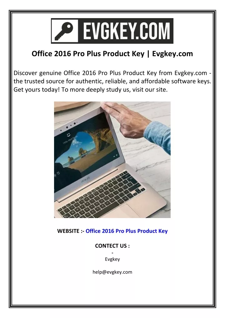 office 2016 pro plus product key evgkey com