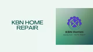 Professional Handyman Services in Downers Grove - KBN Home Repair
