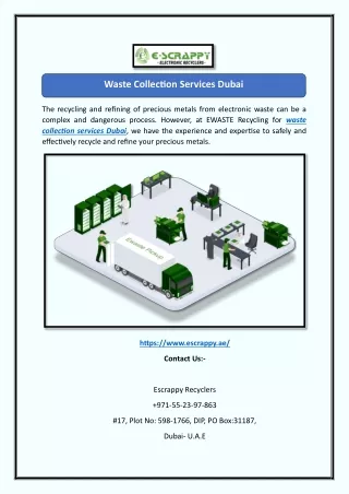 Waste Collection Services Dubai