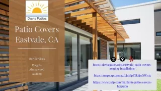 Patio Covers Eastvale, CA