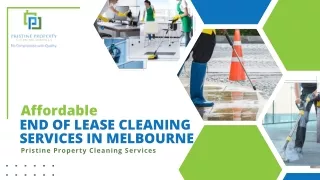 Affordable End of Lease Cleaning Services in Melbourne