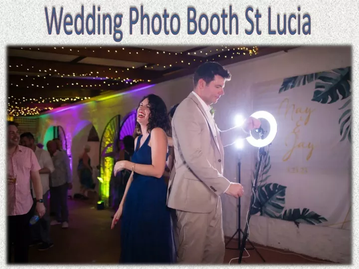 wedding photo booth st lucia