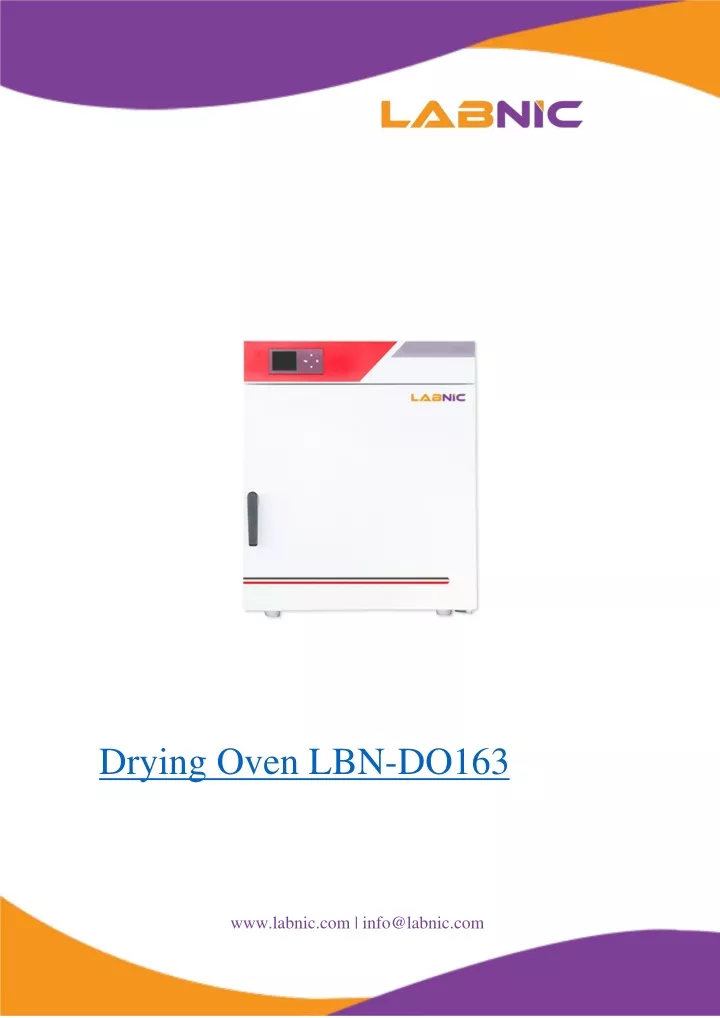 drying oven lbn do163