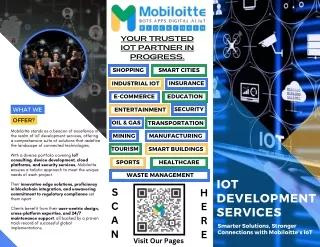 your trusted iot partner in progress