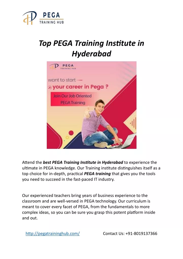 top pega training institute in hyderabad