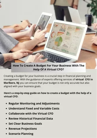 how to create a budget for your business with