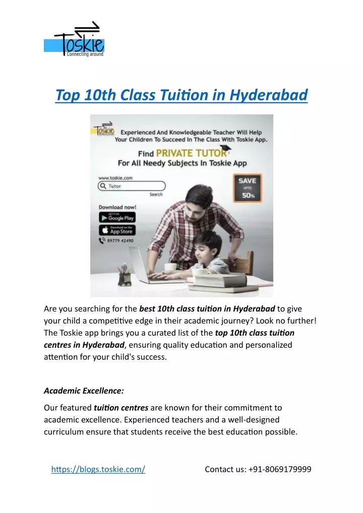 top 10th class tuition in hyderabad