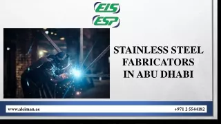 STAINLESS STEEL FABRICATORS IN ABU DHABI (1)