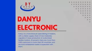 Innovative Warmth, Durable Performance: DANYU ELECTRONIC's Silicone Heater Elements