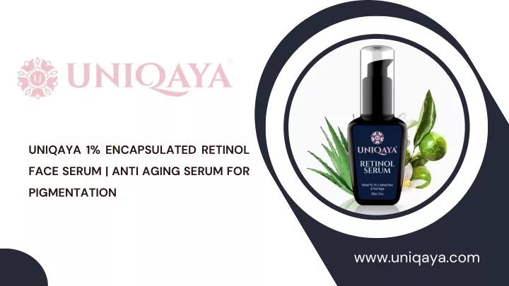 uniqaya 1 encapsulated retinol