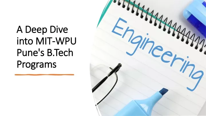 a deep dive into mit wpu pune s b tech programs