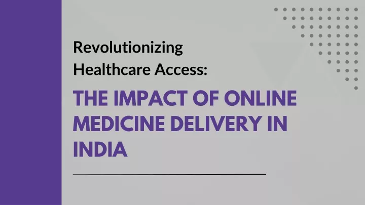 revolutionizing healthcare access