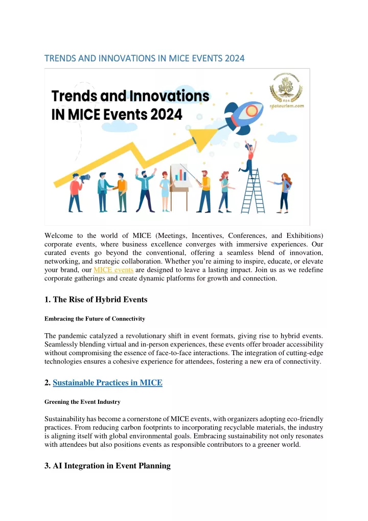 trends and innovations in mice events 2024 trends