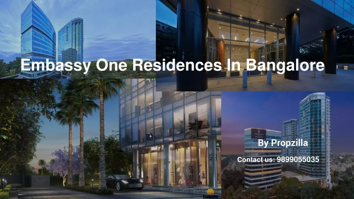 embassy one residences in bangalore