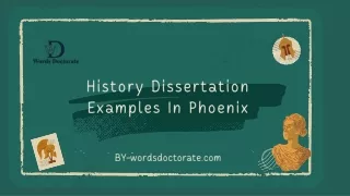 history dissertation examples in phoenix