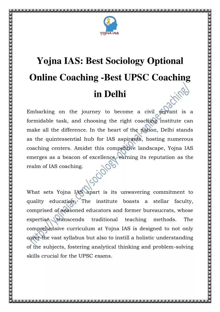 yojna ias best sociology optional