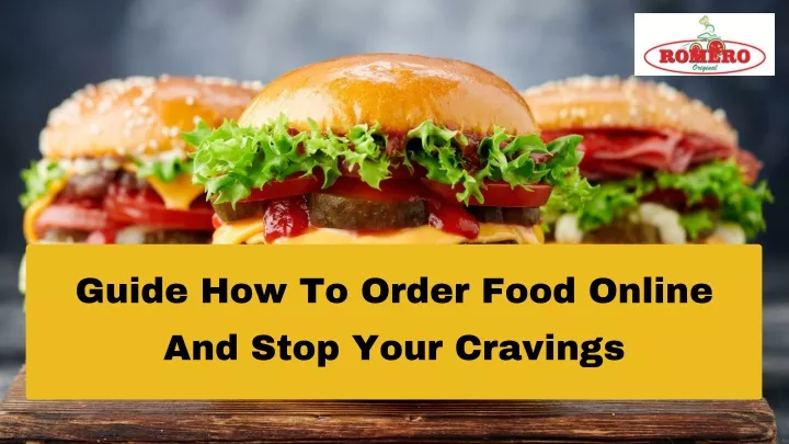guide how to order food online and stop your