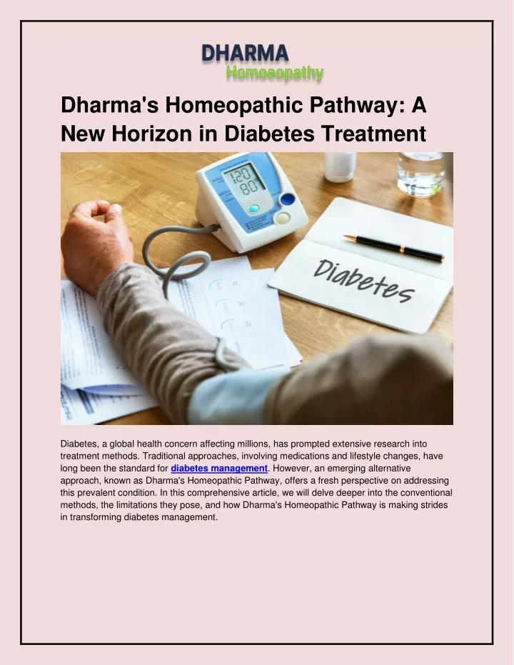 dharma s homeopathic pathway a new horizon