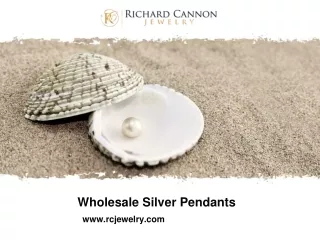 Elegant Wholesale Silver Pendants Collection - www.rcjewelry.com