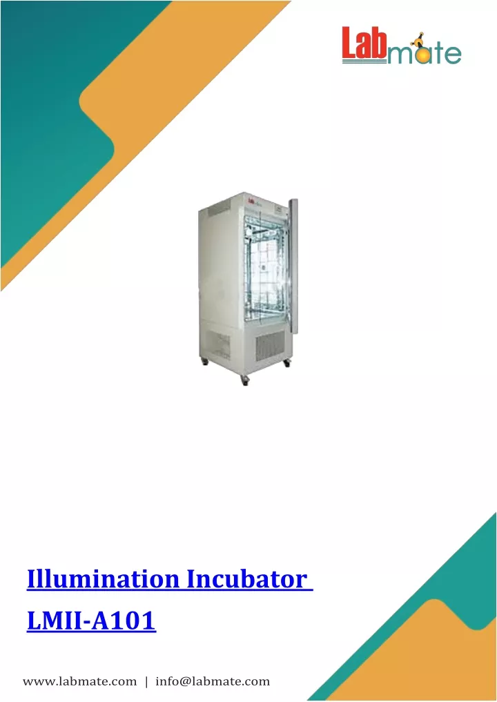 illumination incubator lmii a101