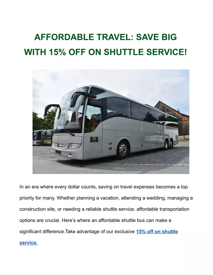 affordable travel save big