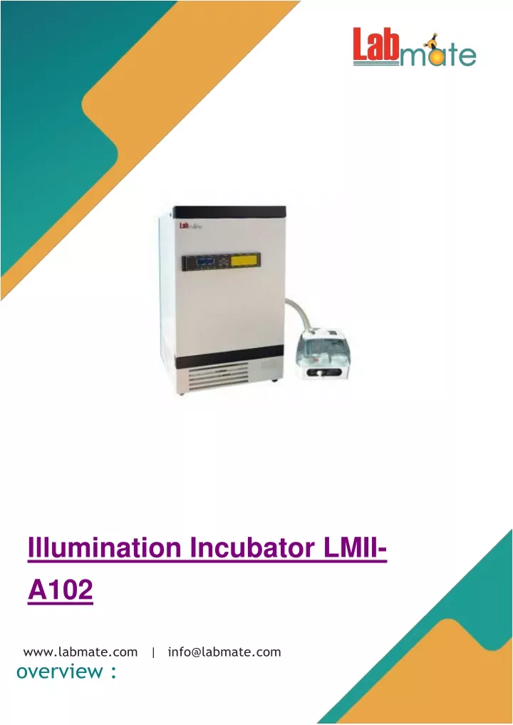 illumination incubator lmii a102