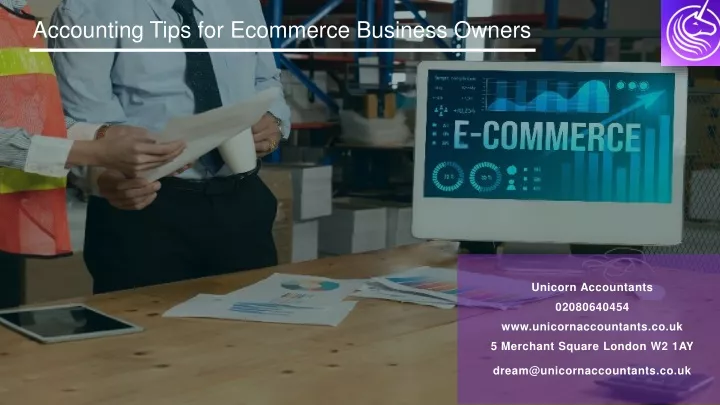accounting tips for ecommerce business owners