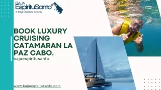 Best Luxury Boat charters in Espiritu Santo Island