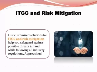 ITGC and Risk Mitigation