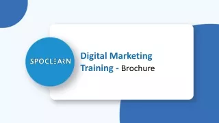 Digital Marketing Course in Indonesia - Spoclearn