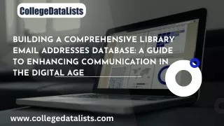 Building a Comprehensive Library Email Addresses Database A Guide to Enhancing Communication in the Digital Age