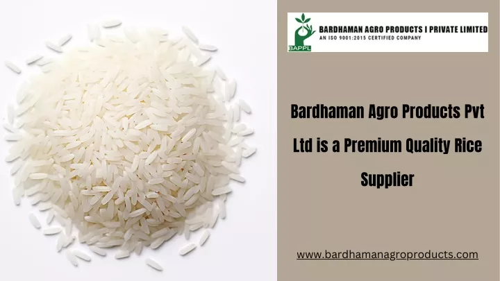 bardhaman agro products pvt