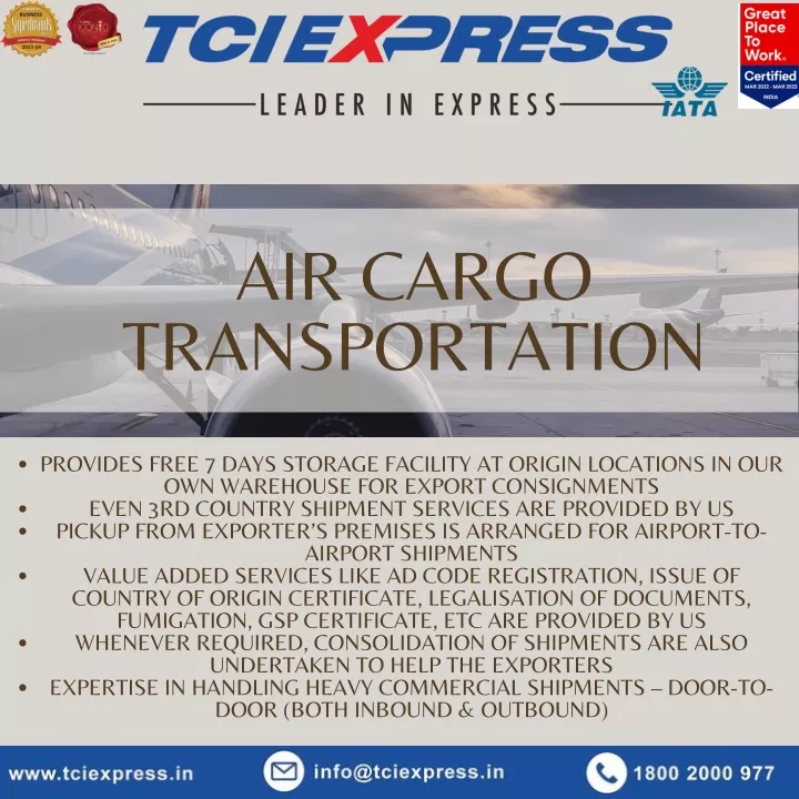 air cargo transportation