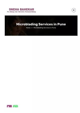 microblading services in pune