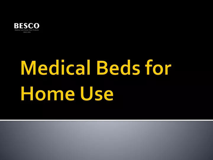 medical beds for home use