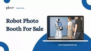 Robot Photo Booth For Sale