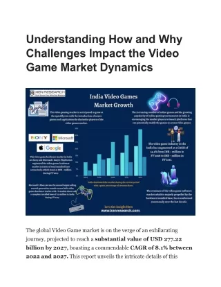 Analyzing the Video Game Market from Revenue to Competitors
