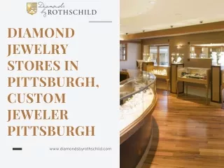 Explore Recycled Diamond Jewelry Designs In Pittsburgh