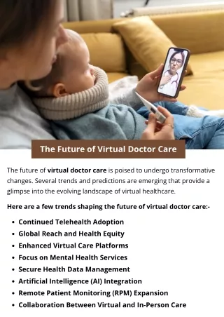 The Future of Virtual Doctor Care