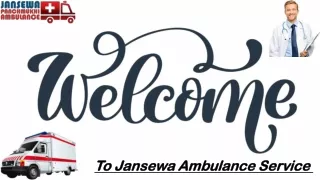 Jansewa Ambulance service in Gaya