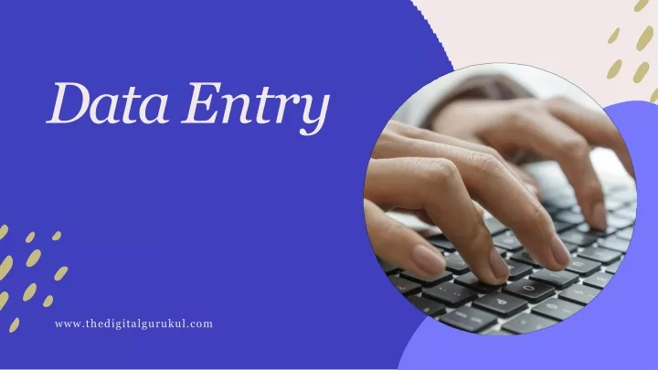 data entry