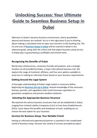 unlocking success your ultimate guide to seamless